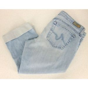 ADRIANO GOLDSHMIED Jeans 32 The Liberty Cuff Crop